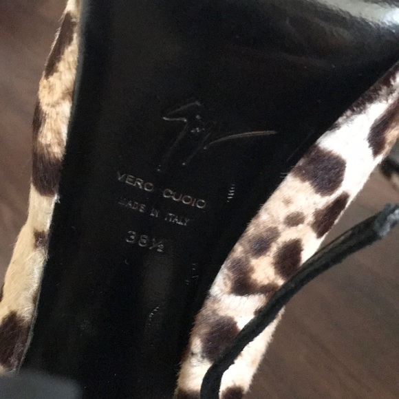 Guiseppe Zanotti Leopard Heels - Picture 7 of 8